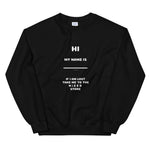 Name Graphic Sweater