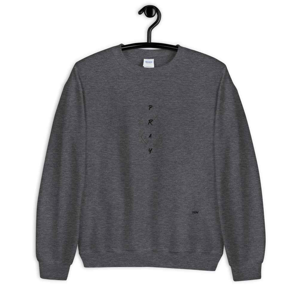 Pray Graphic Sweater Design 2
