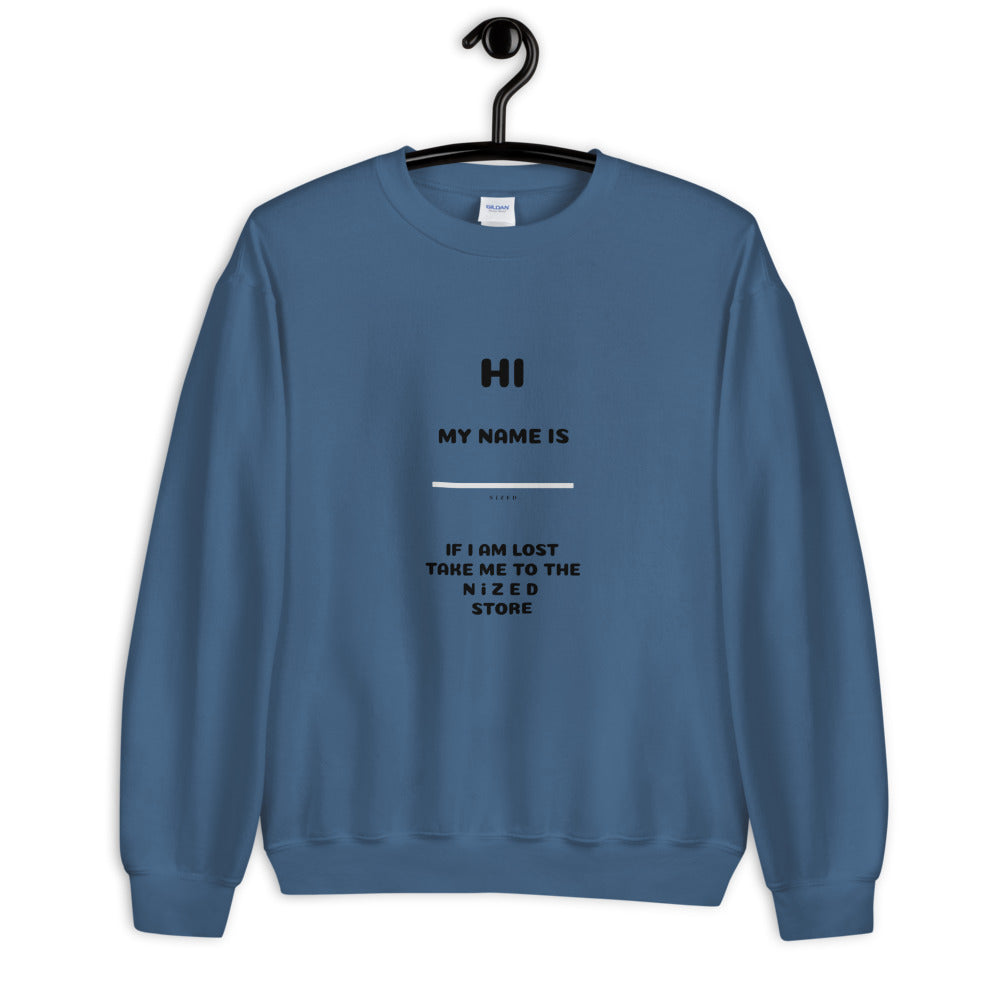 Name Graphic Sweater