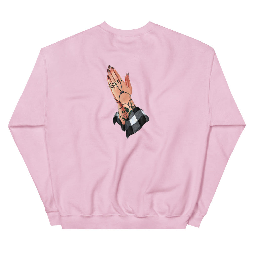 Pray Graphic Sweater