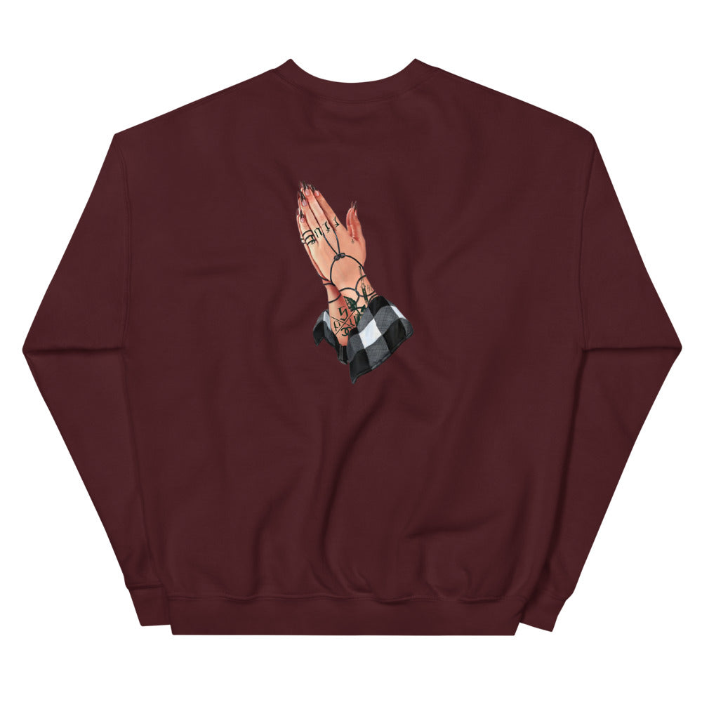 Pray Graphic Sweater