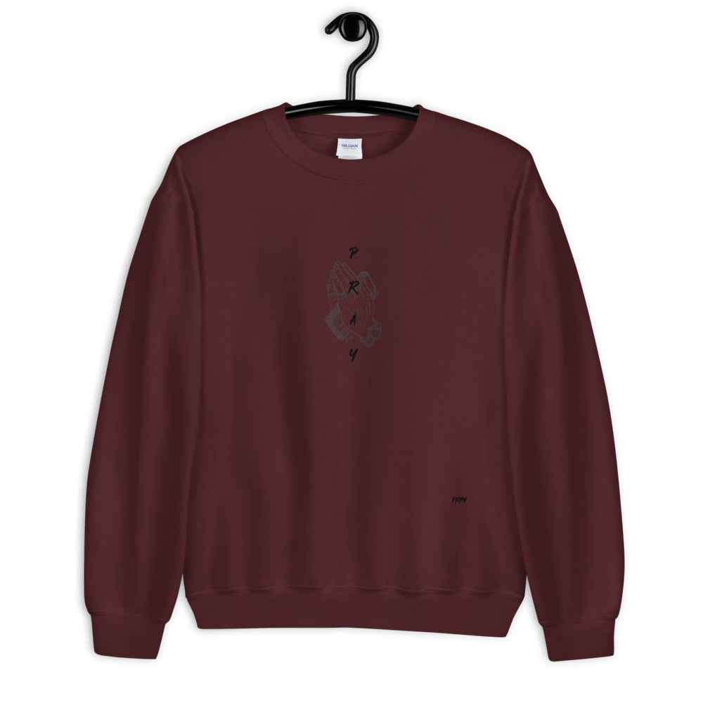 Pray Graphic Sweater Design 2