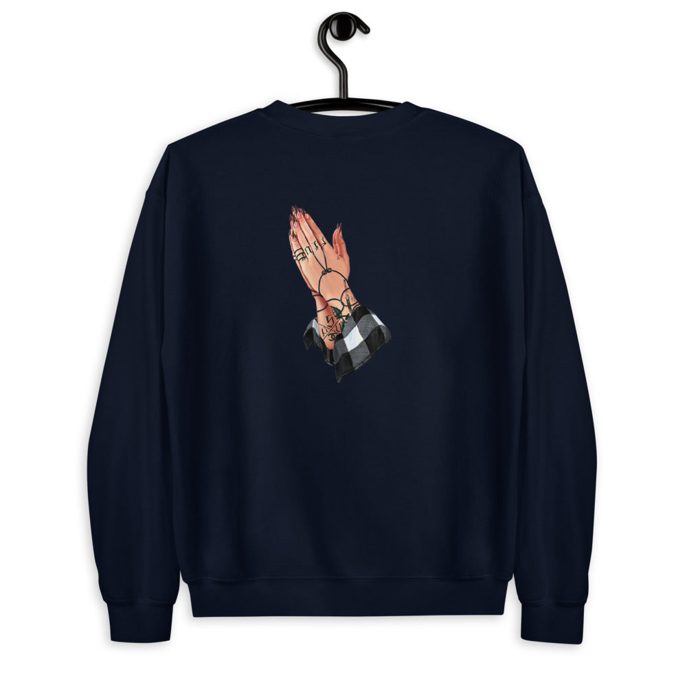 Pray Graphic Sweater