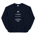 Name Graphic Sweater