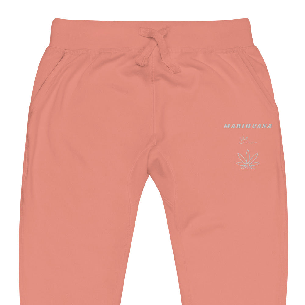 Weed Print Jogginghose