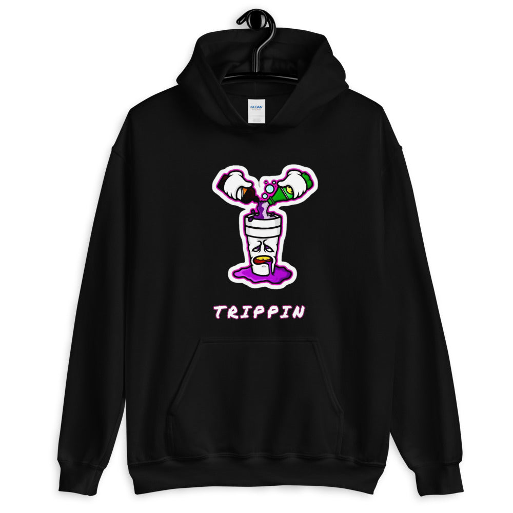 Trippin Purple Mix Vibes Hoodie