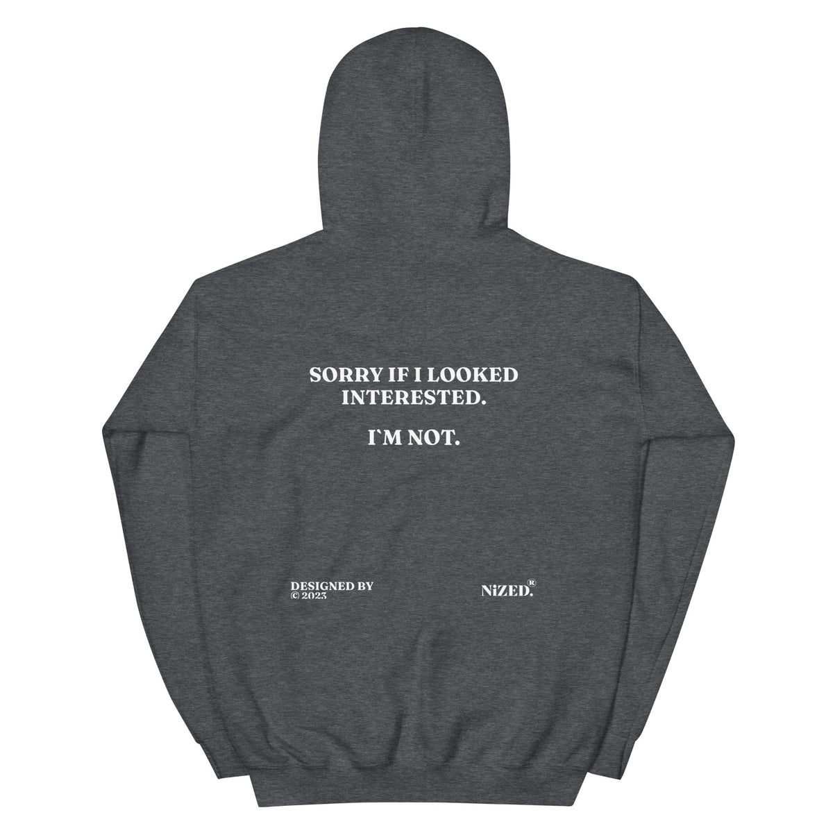 Sorry If I Looked Interessted But I´m Not Hoodie