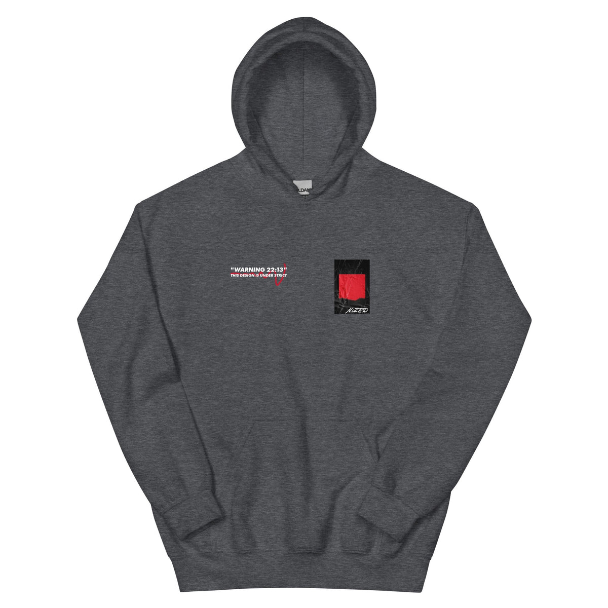 Warning Graphic Hoodie