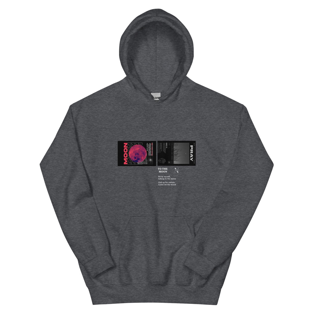 Moon Graphic Hoodie