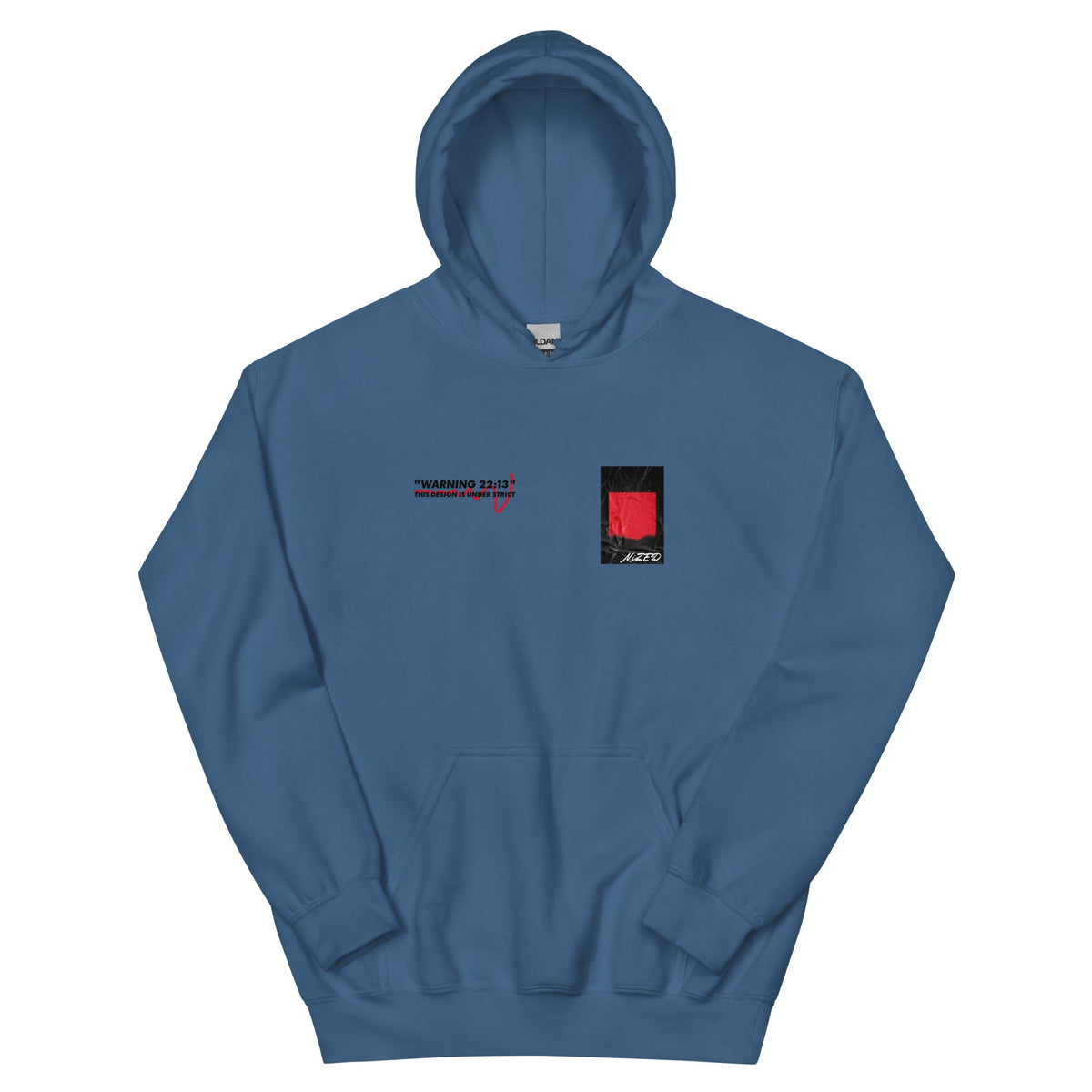 Warning Graphic Hoodie
