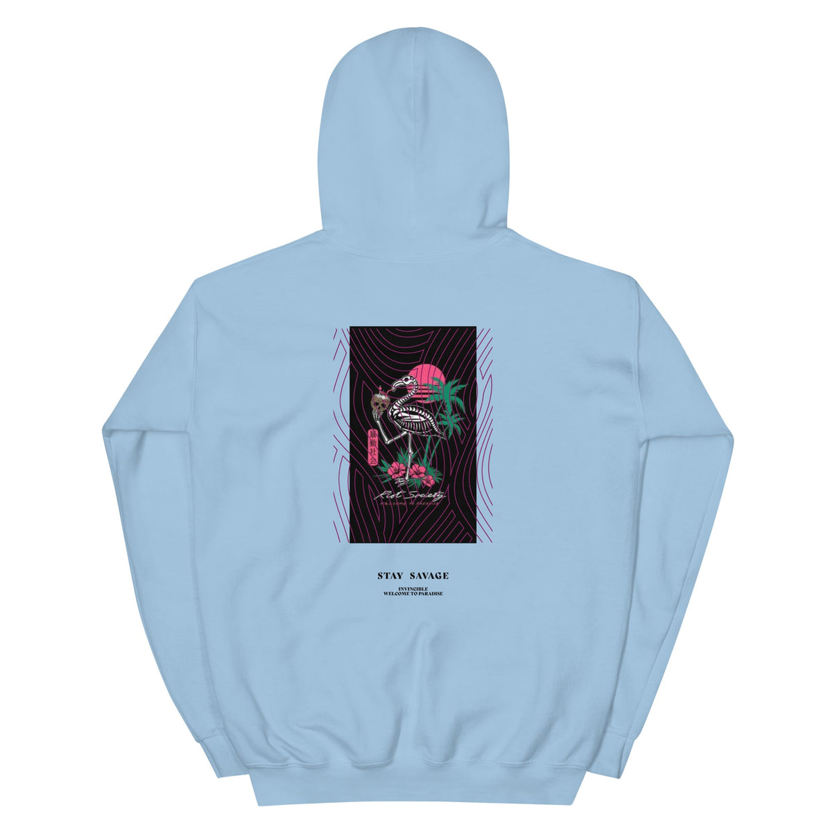 Paradise Flamingo Hoodie