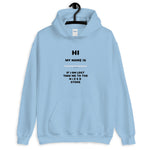 Name Graphic Hoodie