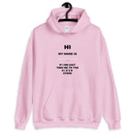 Name Graphic Hoodie