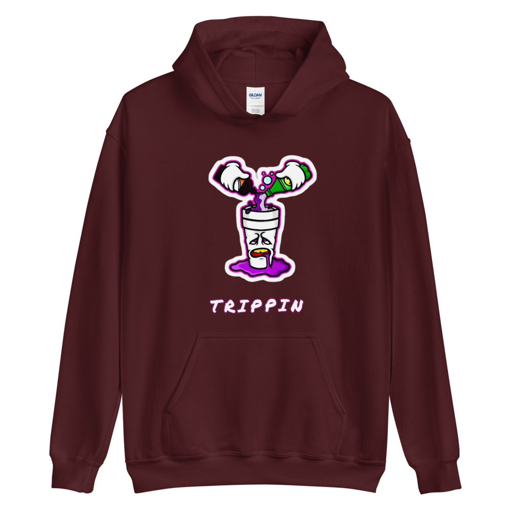 Trippin Purple Mix Vibes Hoodie