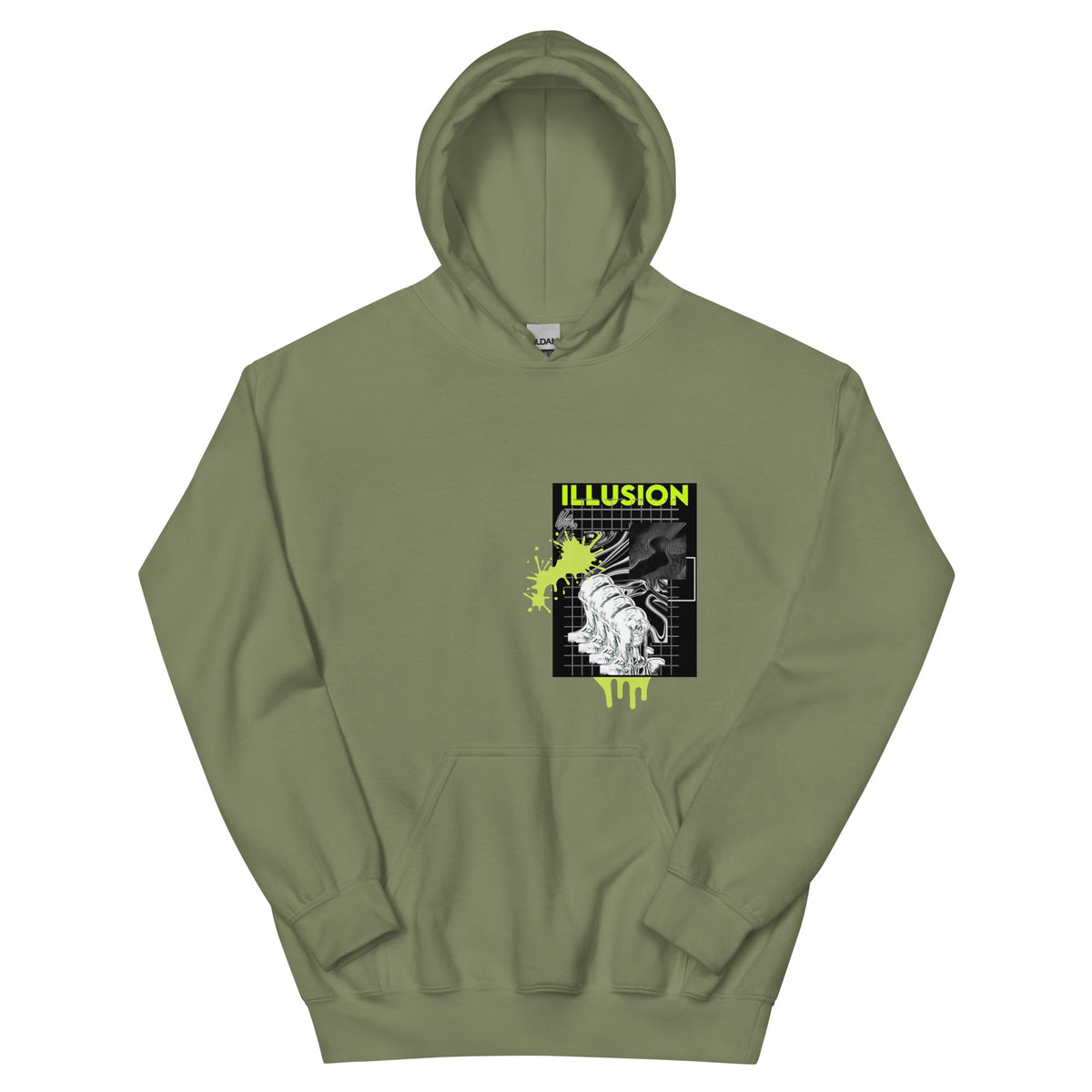 Illusion Graphic Hoodie