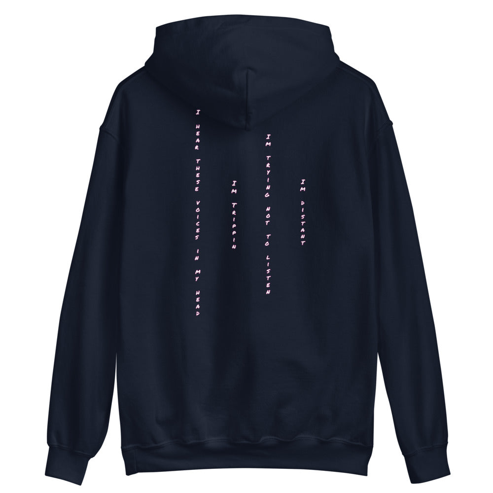 Trippin Purple Mix Vibes Hoodie