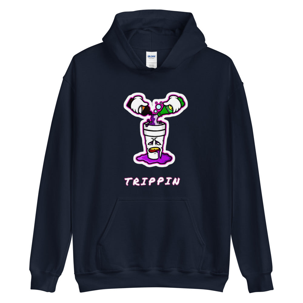 Trippin Purple Mix Vibes Hoodie