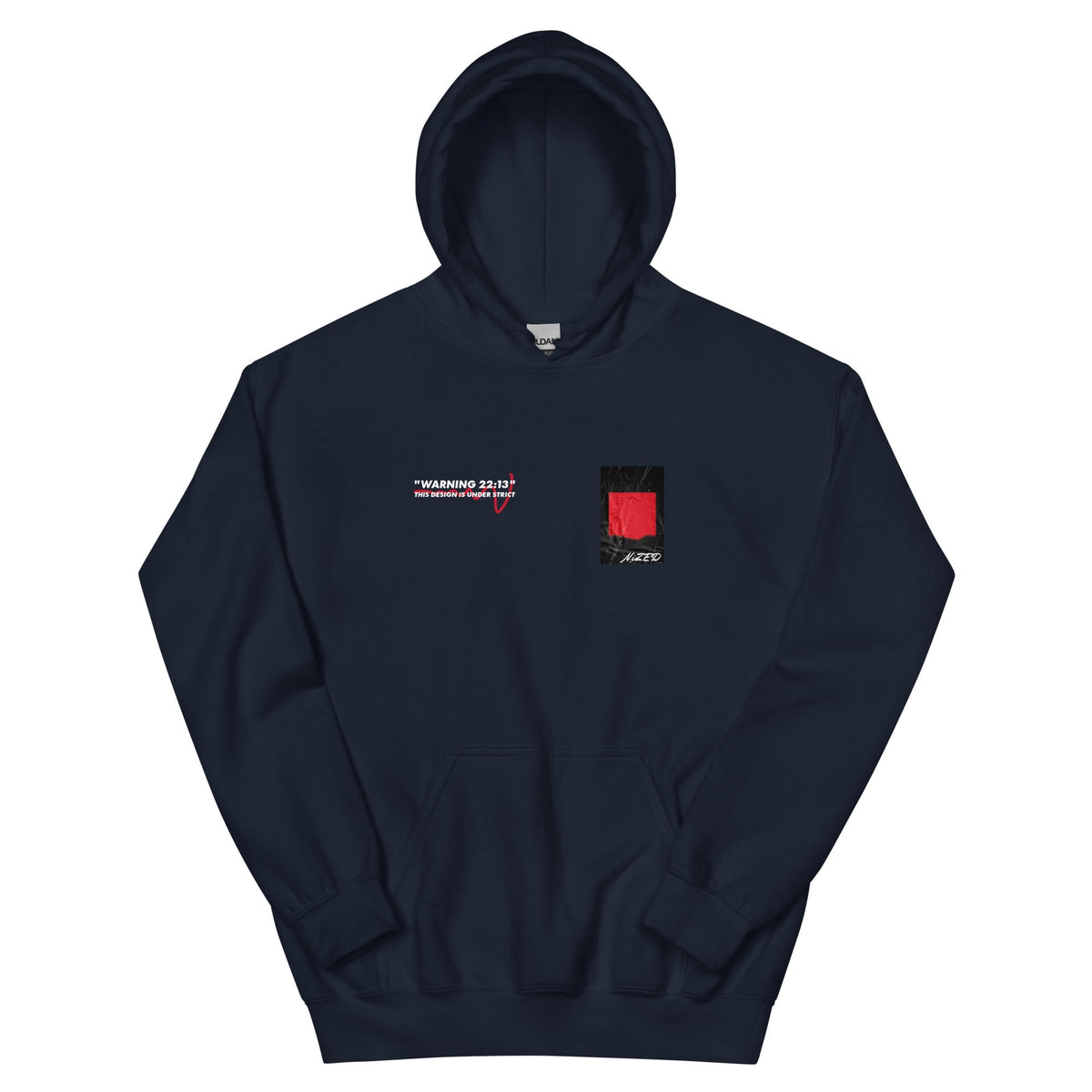 Warning Graphic Hoodie