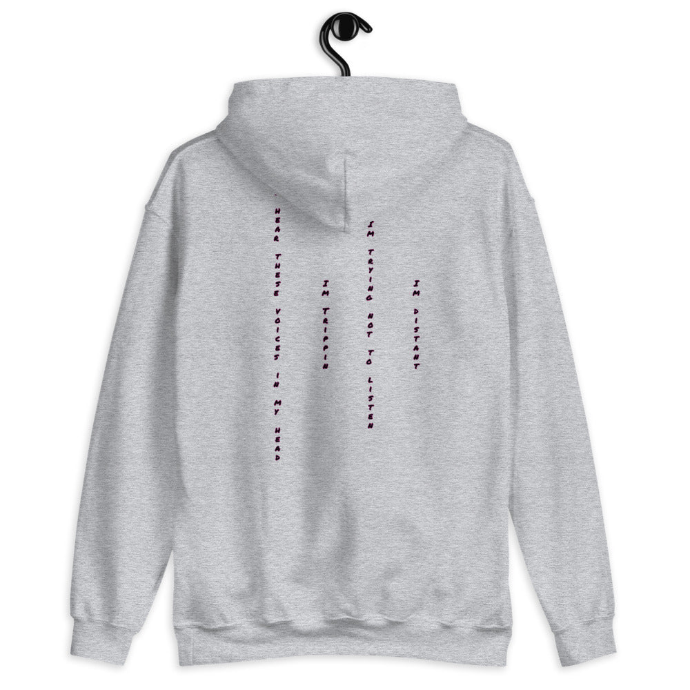 Trippin Purple Mix Vibes Hoodie