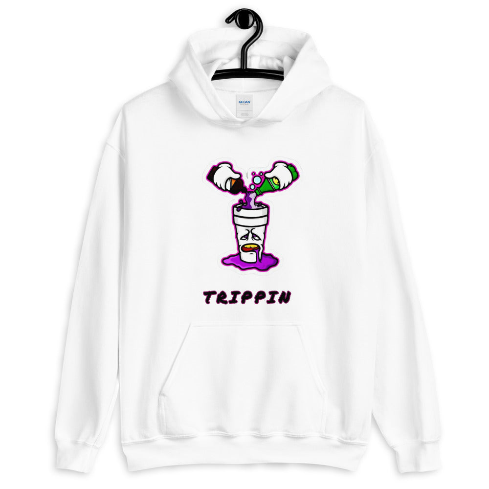Trippin Purple Mix Vibes Hoodie