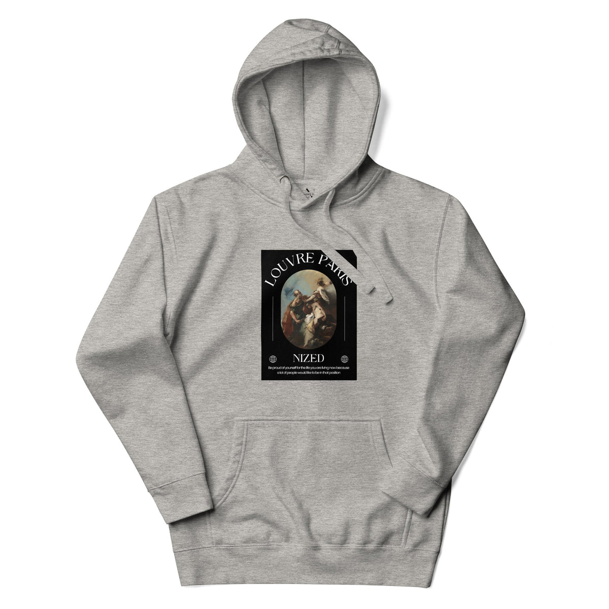 Louvre Paris Graphic Hoodie Design 2