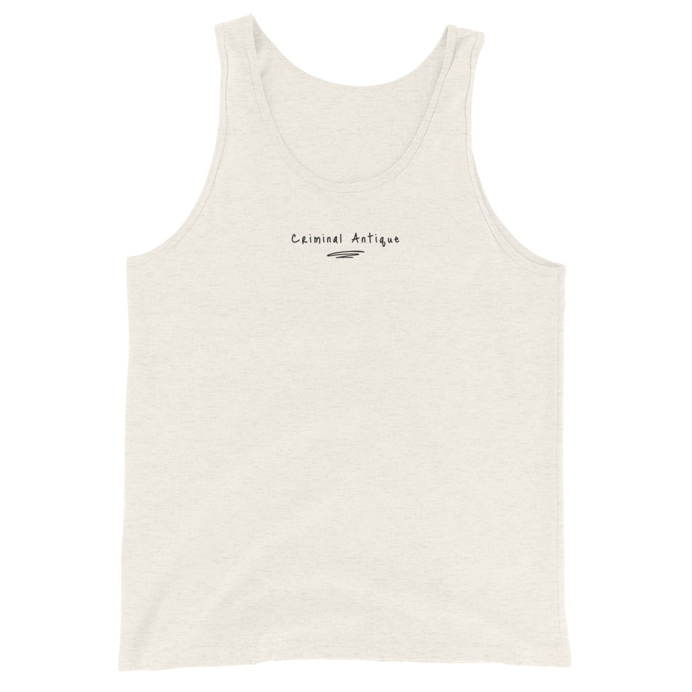 Criminal Antique Graphic Tank Top