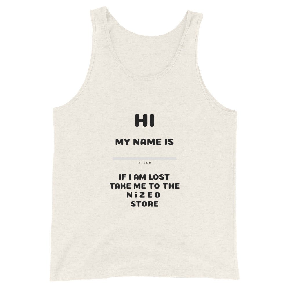 Name Tank Top