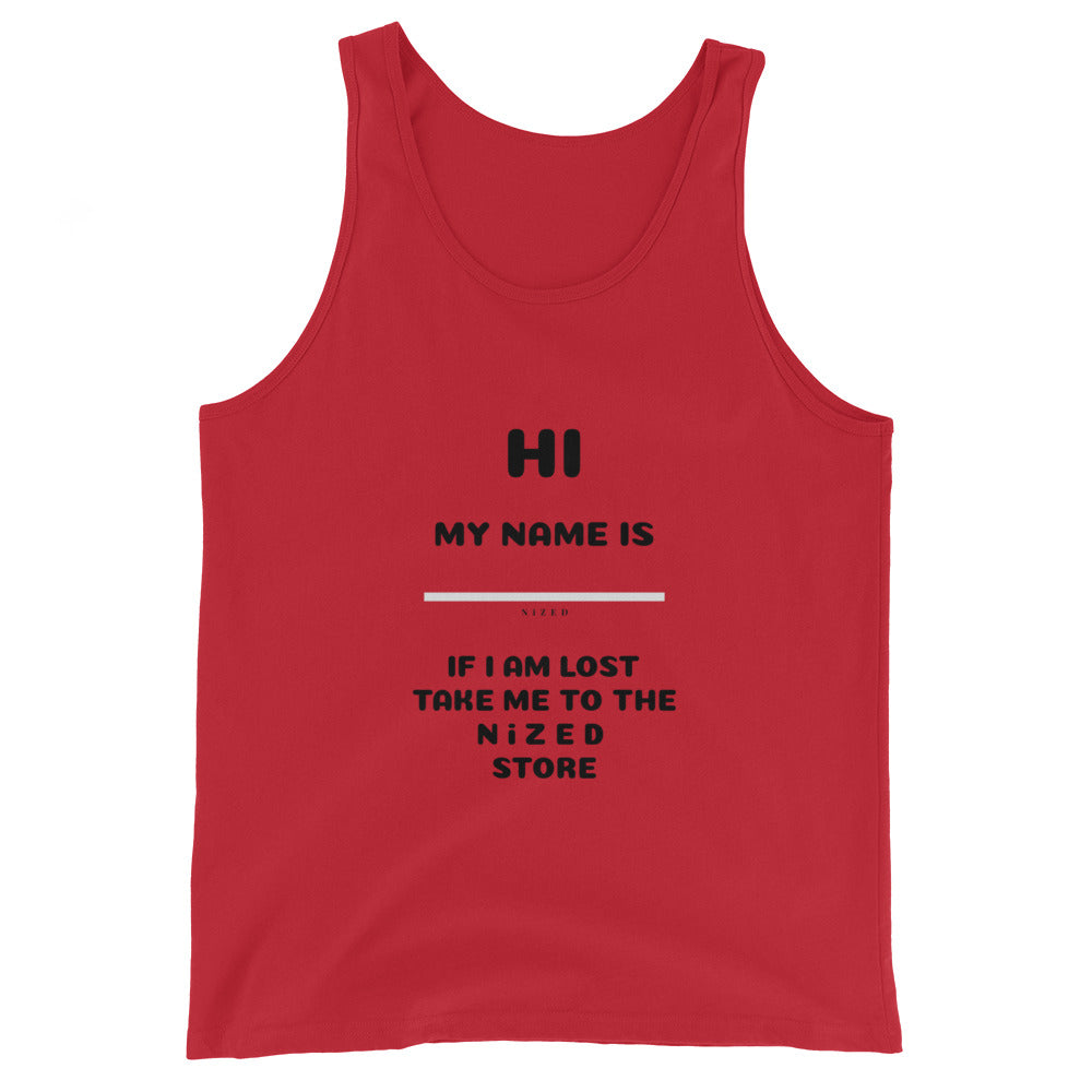 Name Tank Top