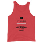 Name Tank Top