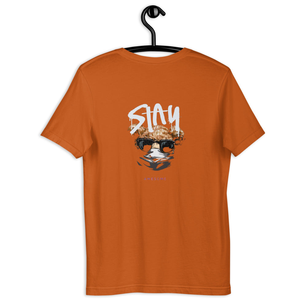 Stay Awesome Graphic T-Shirt Design 2