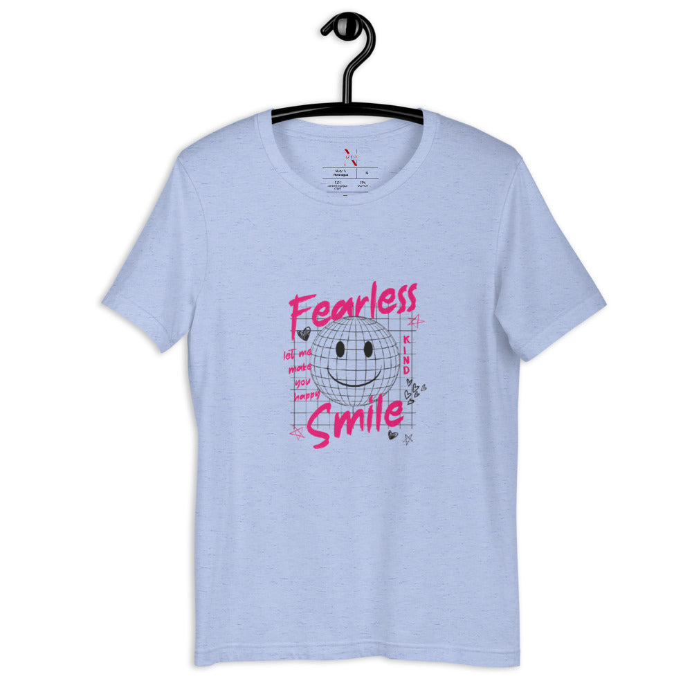Fearless Smile Graphic T-Shirt Design 2