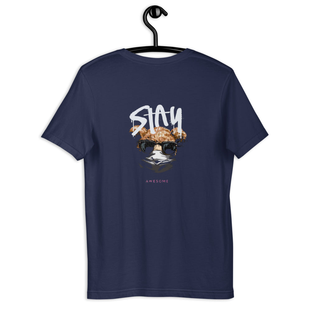 Stay Awesome Graphic T-Shirt Design 2
