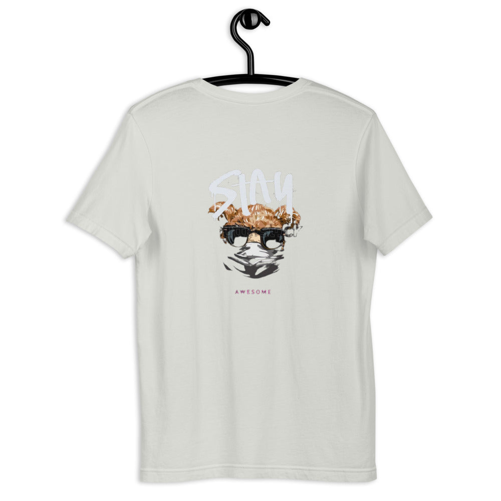 Stay Awesome Graphic T-Shirt Design 2
