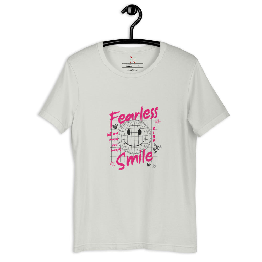 Fearless Smile Graphic T-Shirt Design 2