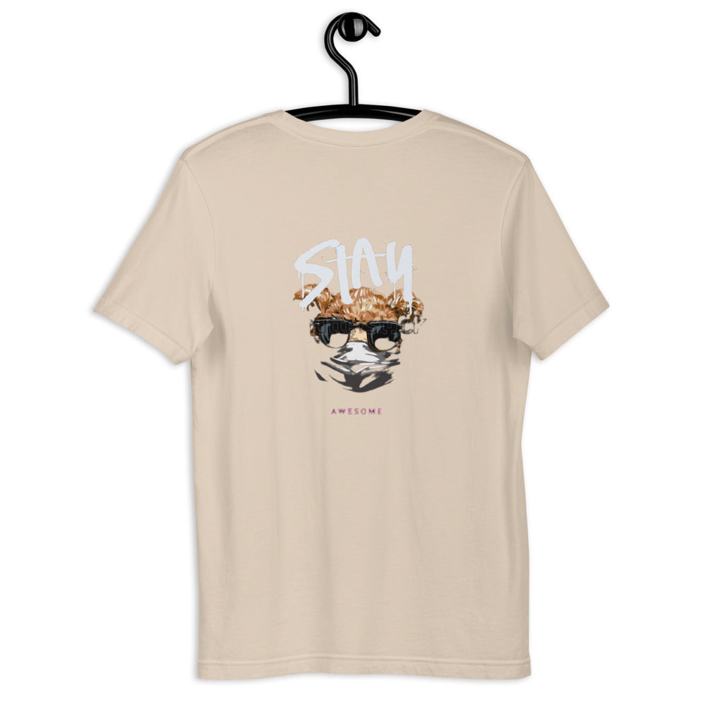 Stay Awesome Graphic T-Shirt Design 2