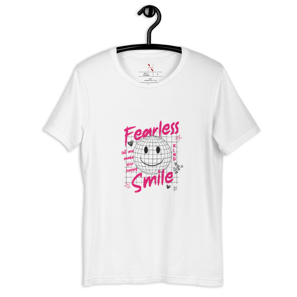 Fearless Smile Graphic T-Shirt Design 2