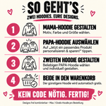 MAMA Hoodie MOM OF TWO personalisiert