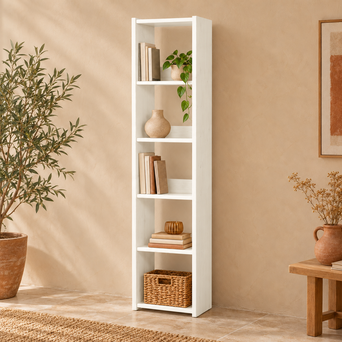Vanessa Standregal Bio Kiefer Massivholz – Natürliches Design für Ihr Zuhause