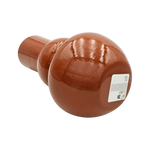 Vase Retro Zinkvase Beige Terrakotta 30x15 Blumenvase Dekovase Blumengefäß