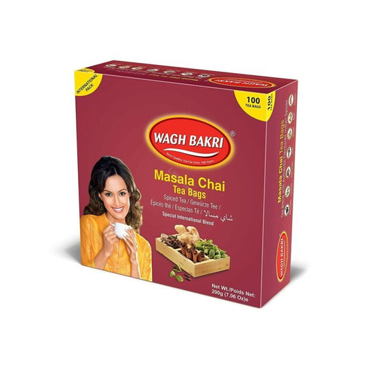 Wagh Bakri Masala Chai (Spiced Tea) 100 tea bags