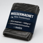 Wassermagnet Auto Trockentuch mit 1200g/m2 - extrem saugstark - fusselfrei