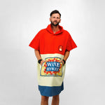 Travel Poncho Wailua, Baumwolle Waffle Piquee