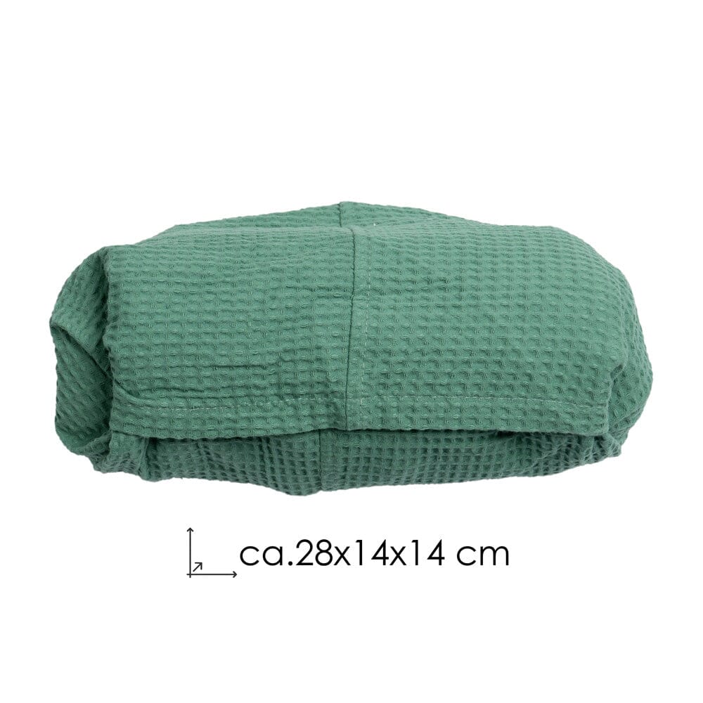 Travel Poncho Breese, Baumwolle Waffle Piquee