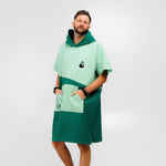 Travel Poncho Breese, Baumwolle Waffle Piquee