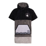 Poncho Durban, Baumwolle Velours