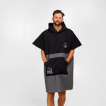 Travel Poncho El Yaque, Baumwolle Waffle Piquee