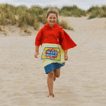 Travel Poncho Wailua, Baumwolle Waffle Piquee