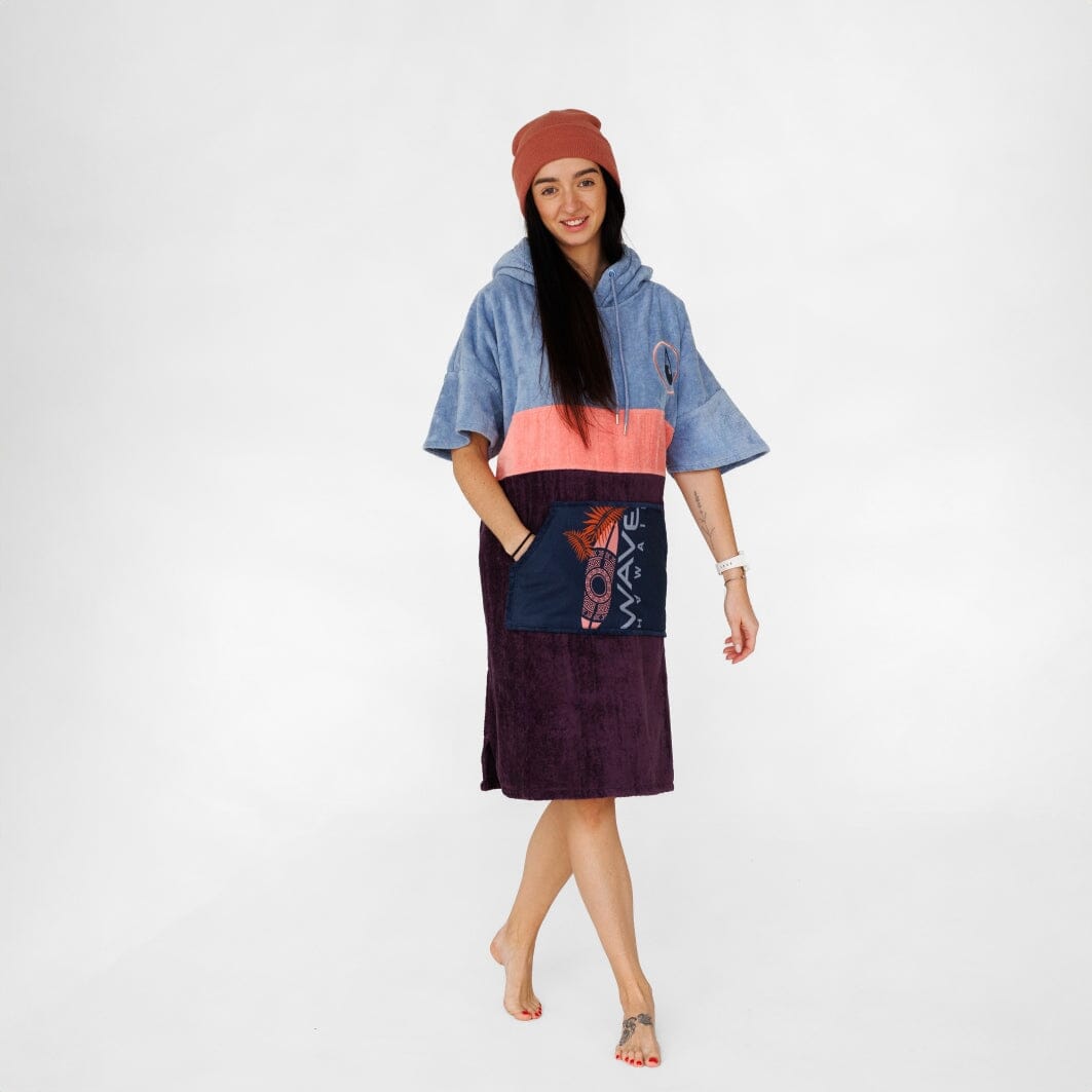 Poncho Kiholo, Baumwolle Velours