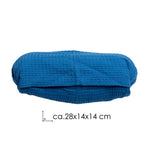 Travel Poncho Lighd, Baumwolle Waffle Piquee
