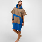 Travel Poncho Lighd, Baumwolle Waffle Piquee